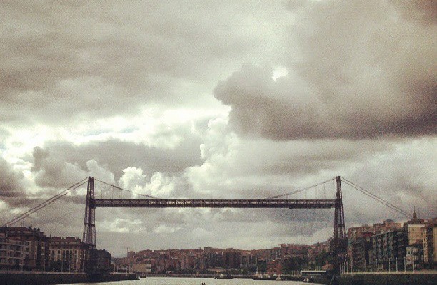 Puente de Portugalete, tu eres el más elegante #puente #bizkaia – Instagram