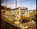 Burdinezko zubia #puente #hierro #Burtzeña #Zorrotza #tren #ventanilla #vías – Instagram