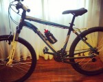 Gaur etorri naiz nere opariaren bila. Primerako #Olentzeroa aurtengoa! #elTruenoAzul #bike #bici #bizikleta – Instagram