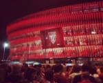 Nere estreinaldia #SanMamesBerria n #AthleticClub #Athletic #Athletik #Bilbo #Bilbao #zurigorri #gaua #noche #night #luces #rojiblanco #lights #redwhite – Instagram