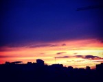 Egun on #Barakaldo #amanecer #egunsentia #zerua #cielo #eguzkia #sol #nubes #hodeiak – Instagram