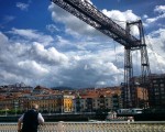 #paisajes en forma de #lienzo #observandoalobservador #Portugalete #PuenteBizkaia #PuenteColgante #igersbizkaia #igerseuskalherria #igerseuskadi – Instagram