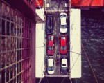 #Perspectiva desde las #alturas #barcaza #PuenteColgante #PuenteBizkaia #Portugalete #rojo #blanco #igersbizkaia #igerseuskadi – Instagram