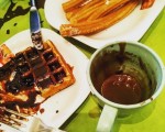 Lo mejor para un día como hoy: #gofres y #chocolateconchurros @igerrak @instagram #txokolate @igerseuskadi – Instagram
