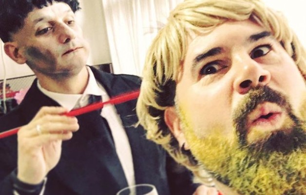 #lobotomia a #fred a cargo de #lurch #familiaadams #scoobydoo #inauteriak2018 #carnavales2018 #filmak – Instagram