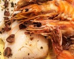 #bacalao con #langostinos #zelakosukaldariaetxekoa #lagrancocinera #cocineraamateurpro con permiso de @ainho_nhoita  #muyprofesional #cenasricasricas – Instagram