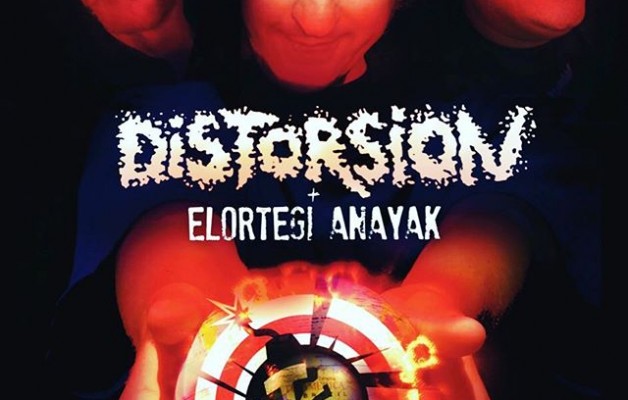 Este sábado #fieston del bueno con #distorsion @distorsiongrupo @gauarecords @kafe_antzokia #kontzertua #30urte #kebuendios #punkrock – Instagram